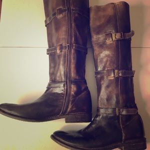 Bed Stu Cobbler Brown Boots 9